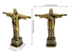 Ds  Distinctive Style Metallic Statue Of Jesus Figurine 7 Inch Christian Stat   