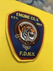 Vintage Fire Station Engine County 6 New York 1865 Patch Dept Engine Firefighter