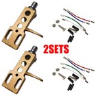 2x For Technics Sl1200 Sl1210 Mk2 Phono Lp Turntable Headshell Mount Cn5625 Us