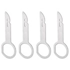 4-pack Car Stereo Radio Removal Release Tool Keys For Audi Mercedes Benz Ford