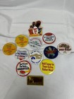 Mcdonald   s Vintage Pinback Buttons Lot Of 12 All Star Game Mcnugget Mania   More