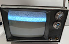 Vintage Motorola Solid State 9  Television Model Xp254eg - Audio picture