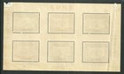 Vintage 1944 China Scott  b4-b9 Souvenir Sheet Mint Hinged 6 Stamps