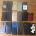 Mixed Brands Smartphone   Cell Phone Lot W  Accessories Lg Samsung Nokia Wiko
