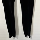 J   Crew Womens Stretch Velvet Pull On Leggings Sz Xl Black Capsule Holiday Nwt