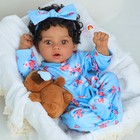 Lifelike Reborn Black Girl - 20 Inch African American Newborn Baby Girl  Real   