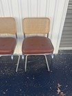Pair Vintage Mcm Mid Century Modern Marcel Breuer Cesca Style Chairs Chrome Bamb