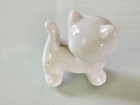 Vintage Mcm Ceramic Kitty Cat Kitten Figurine