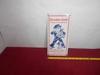 Vintage 6x12 In Cracker Jack Sailor Boy   Dog  Porcelain Metal  Adv  Sign - 975a