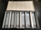 Vintage     Atco Metal 35mm Slide Storage Box     Holds 150 Slides     Good Condition