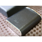 Tsubota Pearl Portable Ashtray Tasca Genuine Leather Wrapped Brass Japan New