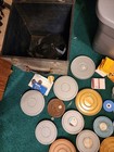 Vintage Home Movie Super 8  8mm  Film Reel Lot Metal Cases Huge Lot With Case