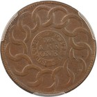 1787 N13-x Fugio Cent Pcgs Ms64bn States United 4 Cinquefoils W6855 R1