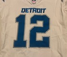 2024 Detroit Lions  12 Daurice Fountain Game Used Size 40 Nike Jersey Nfl 