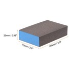 8pcs Sanding Sponge Blocks 500-600 Grits Sanding Block 100x70x25mm Brown Blue