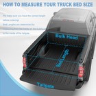 5ft 60  Tonneau Cover Bed For 2024 2025 2026 Toyota Tacoma Extra Short Bed