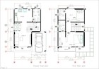22x30 Feet Small House 6 6x9 Meter 2 Bed 3 Bath Shed Roof Pdf  Cad  a4 Hard Copy