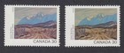 Color Variety Red brown   Error Variety Mnh Canada 1982  955   Ec611