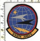 100  Original Usaf Patch  circa 1970s  - 349th Air Refueling Squadron  heavy 