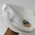 Vtg Pebble Beach Newsie Snap Front Hat Cap Adjustable Imperial Union Usa
