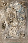 1 Lb Mystery Lot Wearable Pearl   Seashell Jewelry Only     Beach Boho Ocean Style