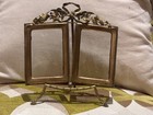 Antique French Double Photo Frame 