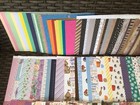 Huge 6x6 Scrapbook Paper Lot 2 150 Sheets many Themes   Patterns new