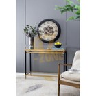 D4 5x10 5  Glass Vase Blue Black Indoor Outdoor Home Decor Tabletop Decoration