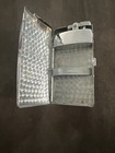 Vintage Ronson Art Deco Pal Lighter   Cigarette Case Combo Brown   Silver