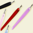 5x Nail Cuticle Pusher Trimmer Professional Cuticle Remover Cutter Pedicure Art