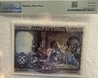 1928 Spain Banco De Espana 500 Pesetas Pick 77a Pmg 63 Choice Unc