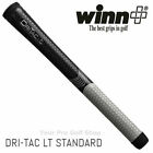 Set Of 7 - Winn Grips Winn Dri-tac Lt  less Taper  Golf Grip Standard 5ltdt-bkg