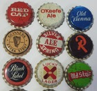 Beer Bottle Crown Caps Unused Bc British Columbia Canada Lot Of 18 Different