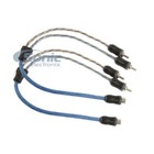 Nvx Xiv2m V-series  2-pack Of 1 Female  2 Male Y-adapter Rca Audio Interconnect