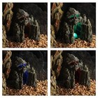 Aquarium Skull Cave Fish Tank Ornament Decoration Artificial Resin Mountain Rock