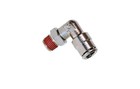 1 8  Hose X 1 8  Npt Push To Connect 90 Degree Swivel Elbow Fitting