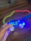 Magic Tracks As Seen On Tv Glow In The Dark Race Track Set Blue Led Car  vg 