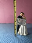 Wedding Cake Topper  just Married  Heavier Resin Bride   Groom Bridal Couple Px