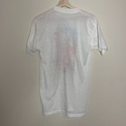Vtg 1975 Roach Art Clown Shirt Polyester Rare Large 70s White