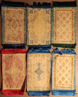  11  B55 Oriental Rugs Carpets Tobacco Premium Fringed Plush 4 x7  B5-17