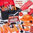 Xmas38 42 69pc Kid Tool Set Pretend Play Toddler Tool Toy Costume tool Box drill