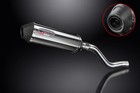Kawasaki Klr650e 08-18 Klr650 22-24 13 5  X-oval Stainless Exhaust Muffler Kit