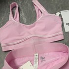 New Aio Yoga Sports Clothes Yoga Vest Leggings Set Womens Gym Wear Size Xs-xl