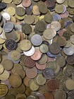 90  Vintage Token Lot 1lb Bulk Arcade Game Carwash Carousel Exonumia Coin Mix