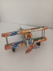 Aluminum Soda Can Handcrafted Airplane fanta bi-plane 