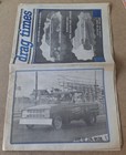 Vintage March 1966 Drag Times Racing Newspaper Photos Ads Results