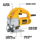 Dewalt 5 5-amp Corded Variable Speed Top-handle Jig Saw Kit W bag  dw317k  new 