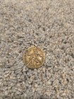 Screen Used 2014 Hercules Movie Metal Gold Coin Movie Prop With Coa 
