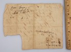 1768 Confession Of Judgement Debt 1 Pound 18 Shillings Colonial Pennsylvania
