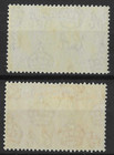 Montserrat 1938-48 Gvi 2 6d   5 - Definitives Sg109-110 Perf 13 Mint Cat  100